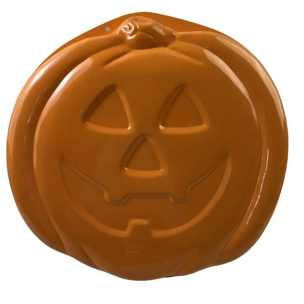 Halloween Deco 2000 Wilton Orange Pumpkin Jack O' Lantern Cake Pan #2105-184